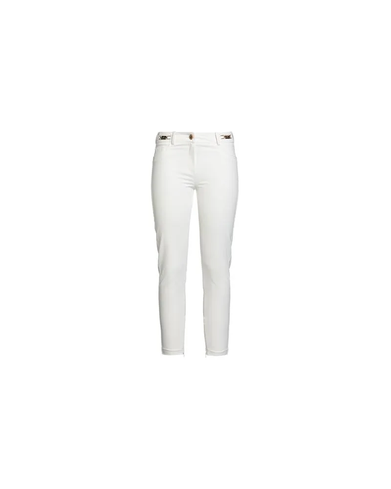 Elisabetta Franchi 8 ESSENTIALS - HOSEN & RÖCKE - Hosenauf YOOX.COM Weiß