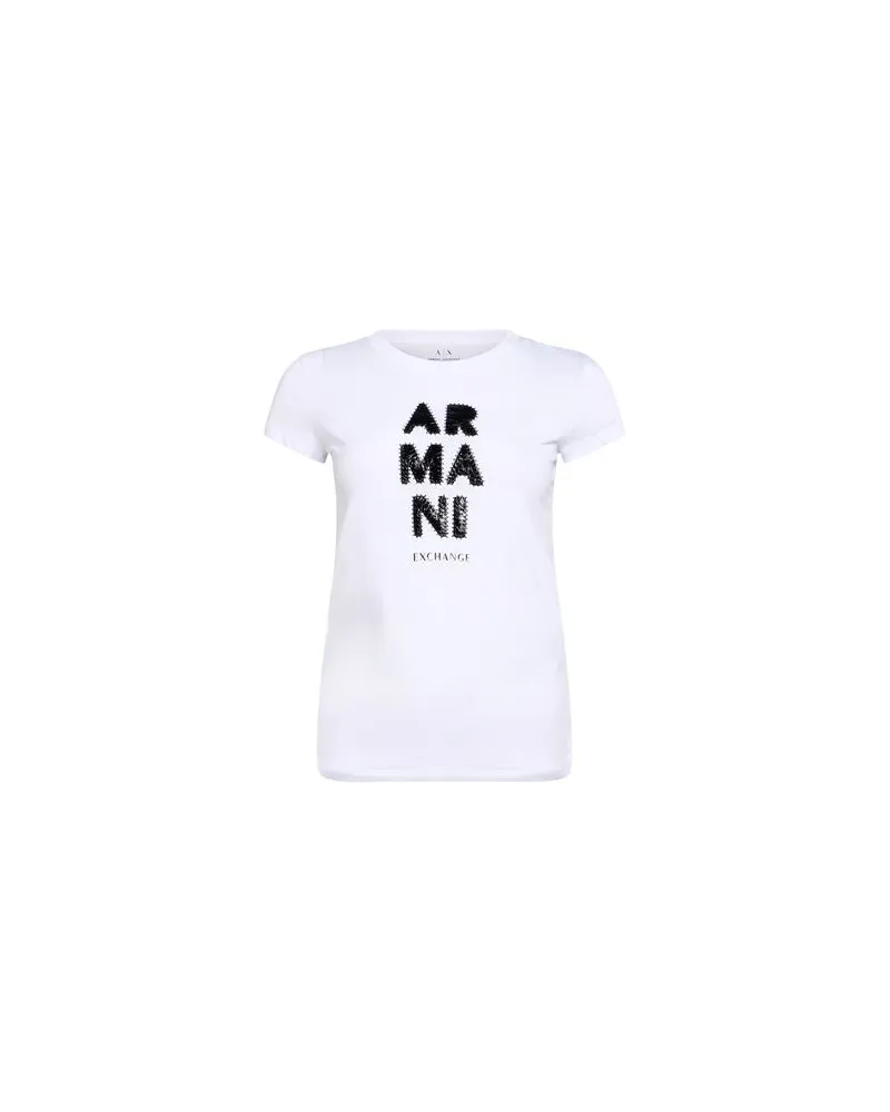 Armani Exchange TOPS - T-shirtsauf YOOX.COM Weiß