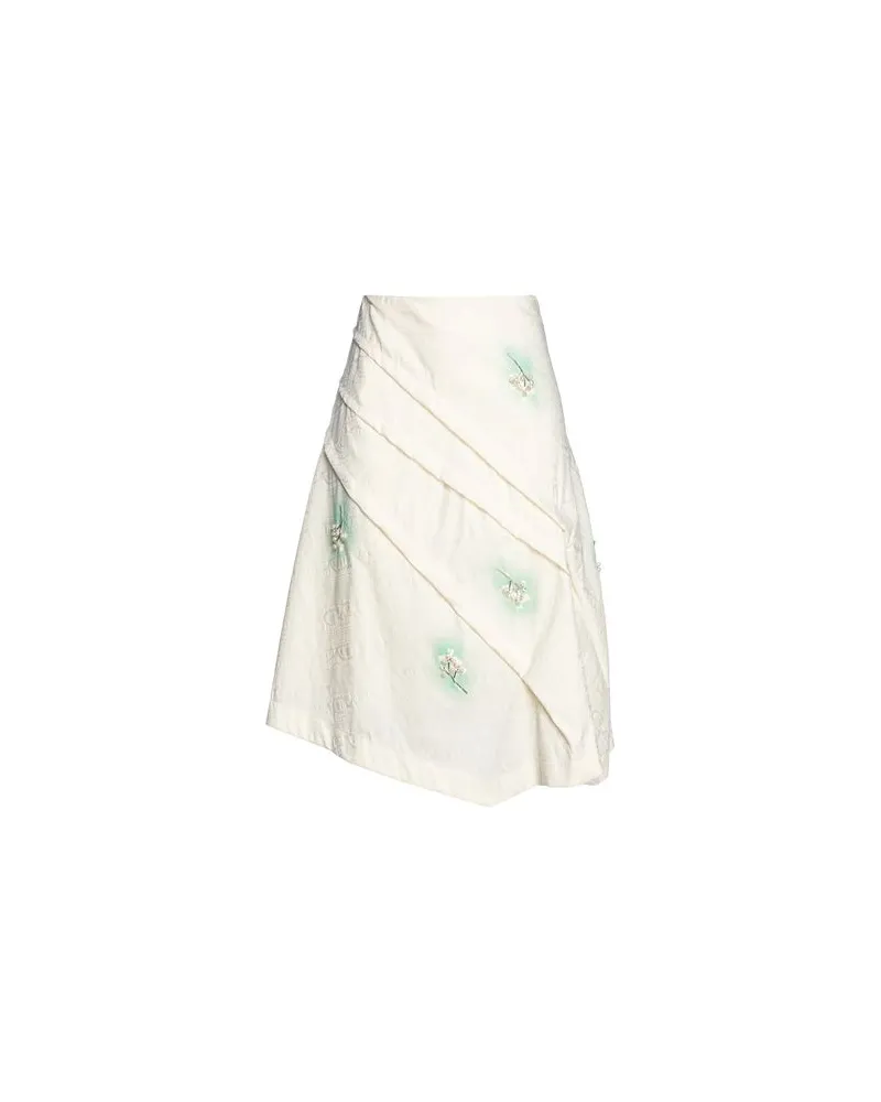 Rochas HOSEN & RÖCKE - Midi-Röckeauf YOOX.COM Elfenbein