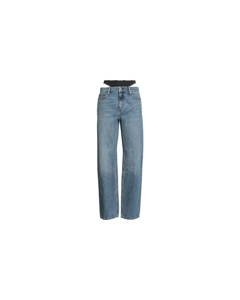 Alexander Wang HOSEN & RÖCKE - Jeanshosenauf YOOX.COM Blau
