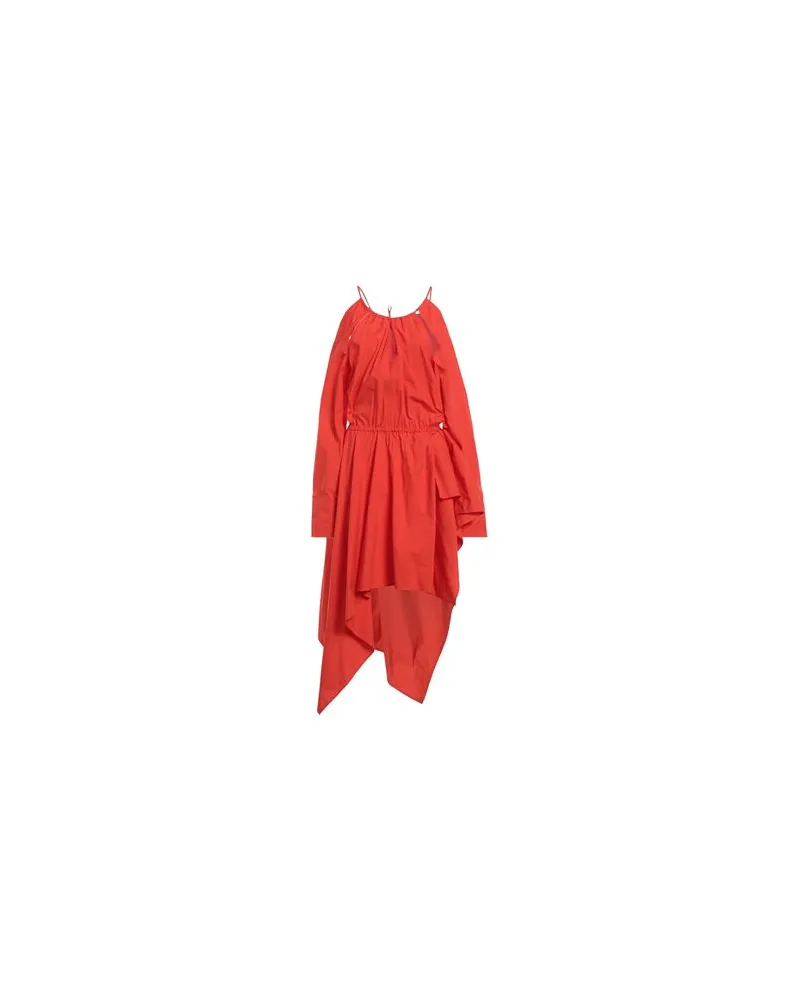 J.W.Anderson KLEIDER - Maxi-Kleiderauf YOOX.COM Tomatenrot