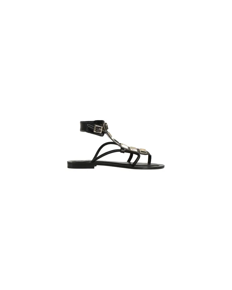 Cécile SCHUHE - Zehentrennerauf YOOX.COM Schwarz