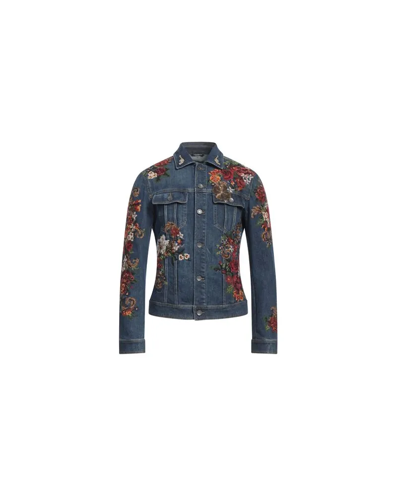 Dolce & Gabbana JACKEN & MÄNTEL - Jeansjacken/Mäntelauf YOOX.COM Blau