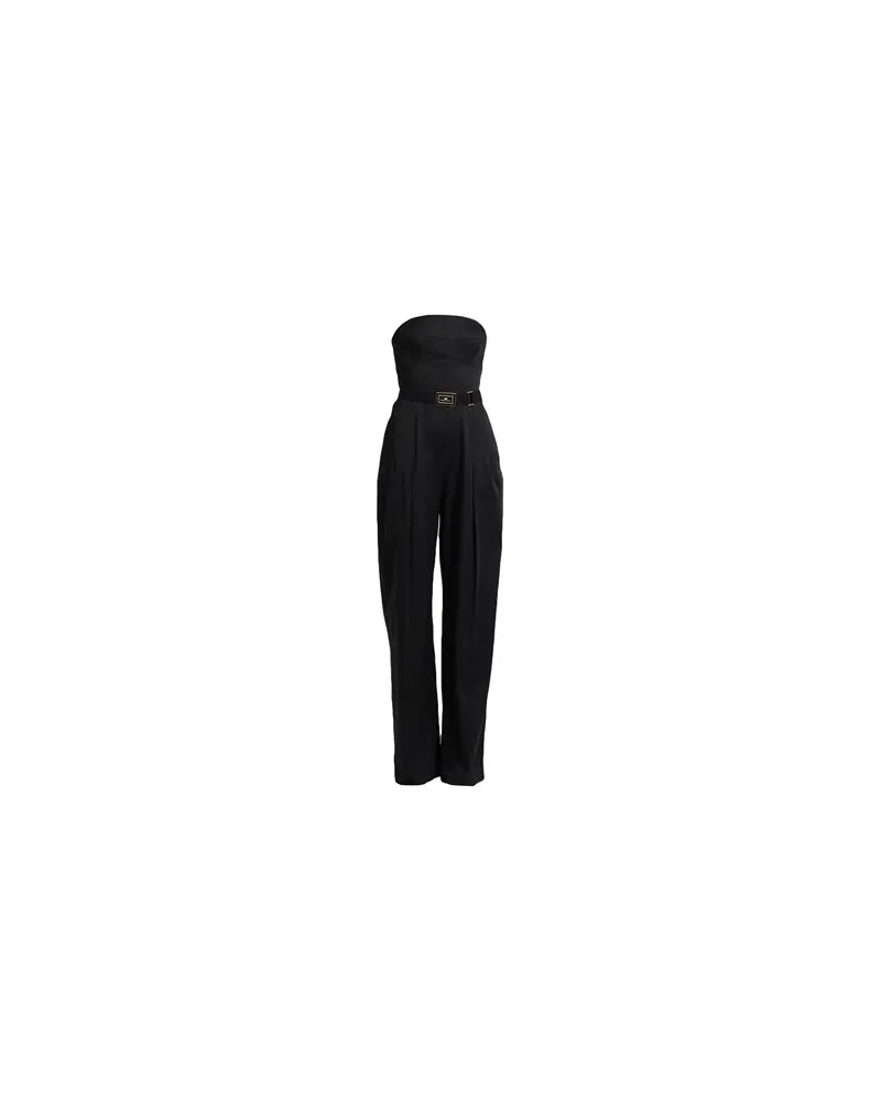 Elisabetta Franchi OVERALLS - Jumpsuitsauf YOOX.COM Schwarz