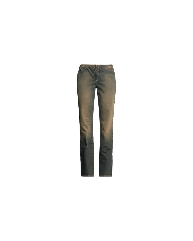 Guess HOSEN & RÖCKE - Jeanshosenauf YOOX.COM Blau