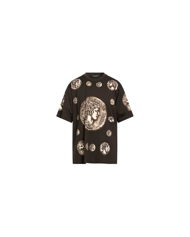 Dolce & Gabbana TOPS - T-shirtsauf YOOX.COM Braungrau