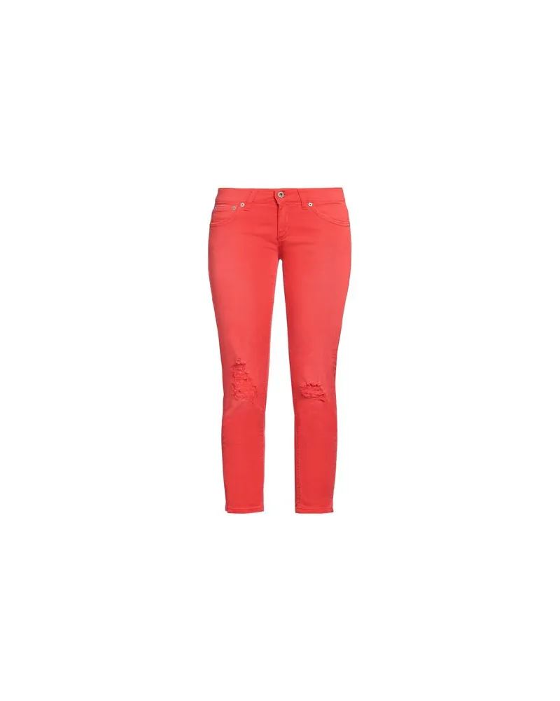Dondup HOSEN & RÖCKE - Hosenauf YOOX.COM Tomatenrot