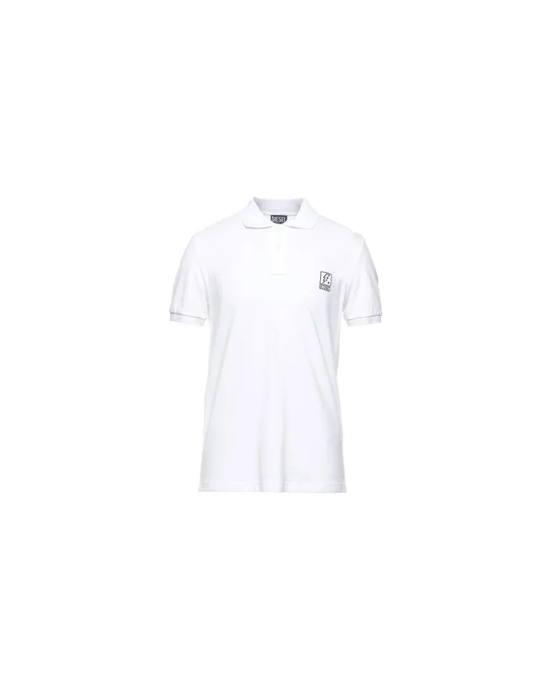 Diesel TOPS - Poloshirtsauf YOOX.COM Weiß