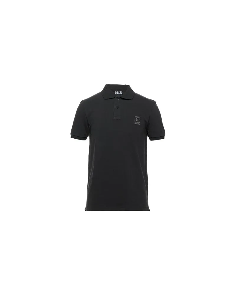 Diesel TOPS - Poloshirtsauf YOOX.COM Schwarz