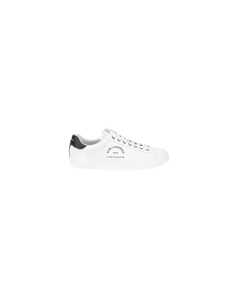 Karl Lagerfeld KOURT II MAISON KARL LACE   - SCHUHE - Sneakersauf YOOX.COM Weiß
