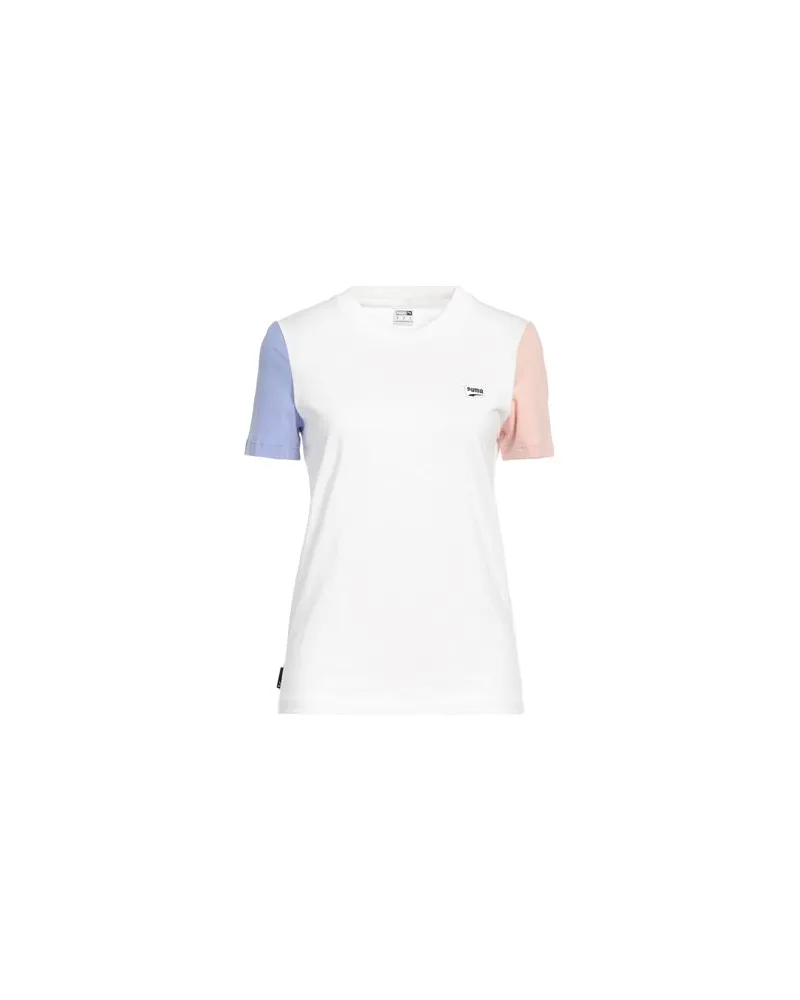 Puma TOPS - T-shirtsauf YOOX.COM Weiß