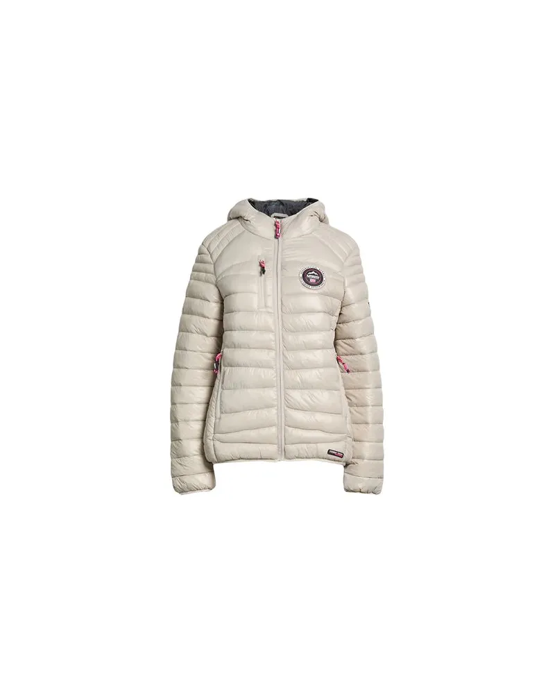 Geographical Norway JACKEN & MÄNTEL - Pufferjacken & Daunenjackenauf YOOX.COM Hellgrau