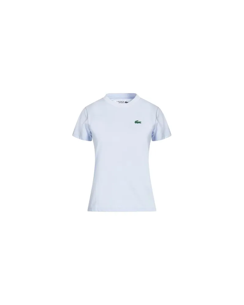 Lacoste TOPS - T-shirtsauf YOOX.COM Himmelblau