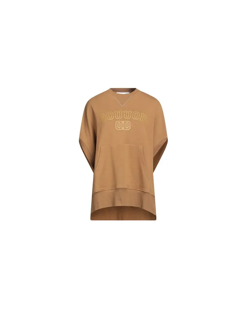 DOUUOD TOPS - Sweatshirtsauf YOOX.COM Kamel