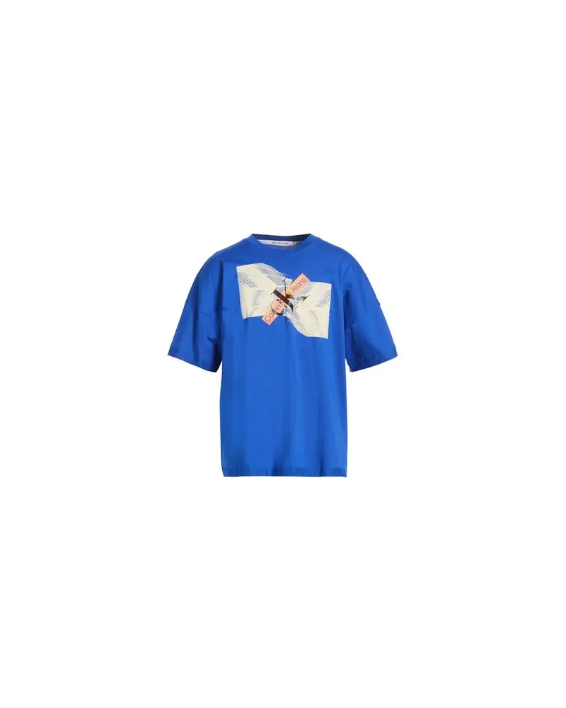 Calvin Klein TOPS - T-shirtsauf YOOX.COM Blau