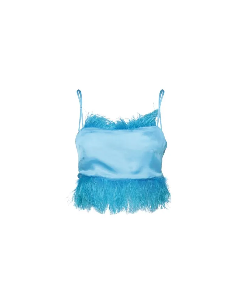 VICOLO TOPS - Topsauf YOOX.COM Azurblau