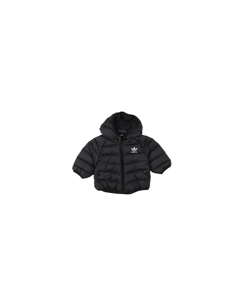 adidas DOWN JACKET  - JACKEN & MÄNTEL - Pufferjacken & Daunenjackenauf YOOX.COM Schwarz