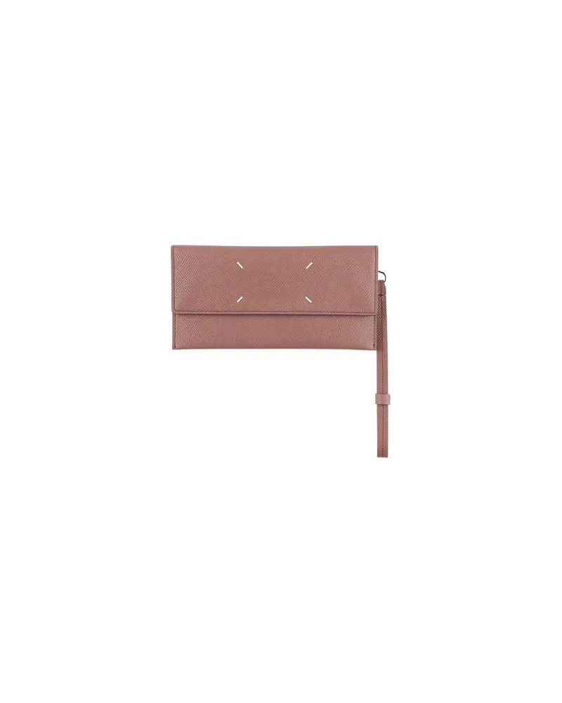 Maison Margiela Kleinlederwaren - Brieftaschenauf YOOX.COM Maulwurfsgrau