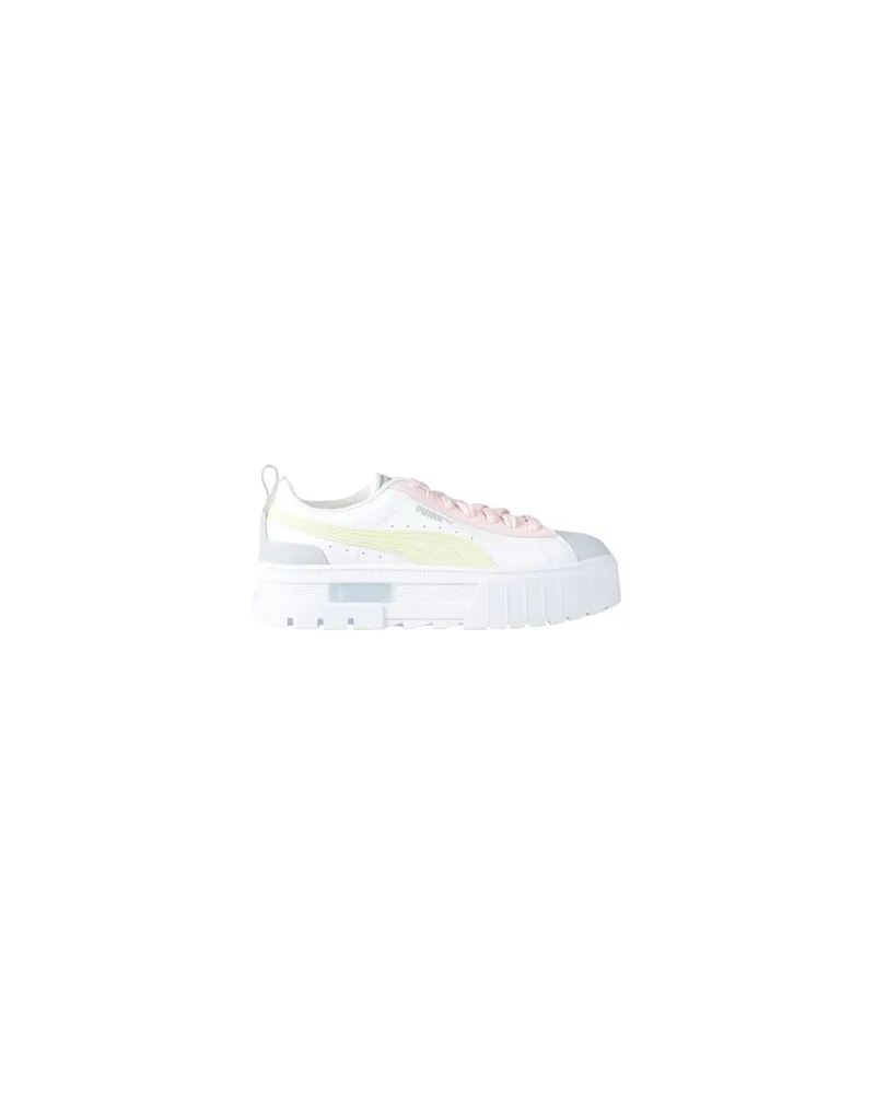 Puma Mayze Lth Pop Wns  - Mayze Lth Pop Wns - SCHUHE - Sneakersauf YOOX.COM Weiß