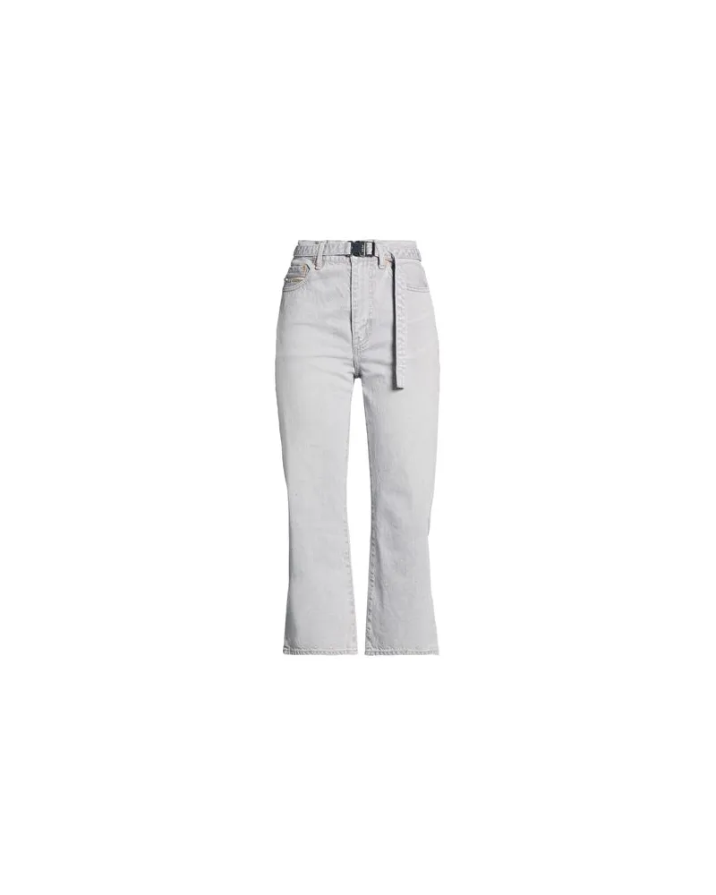 Sacai HOSEN & RÖCKE - Jeanshosenauf YOOX.COM Grau