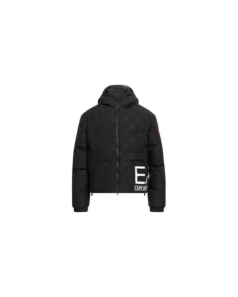 EA7 JACKEN & MÄNTEL - Pufferjacken & Daunenjackenauf YOOX.COM Schwarz