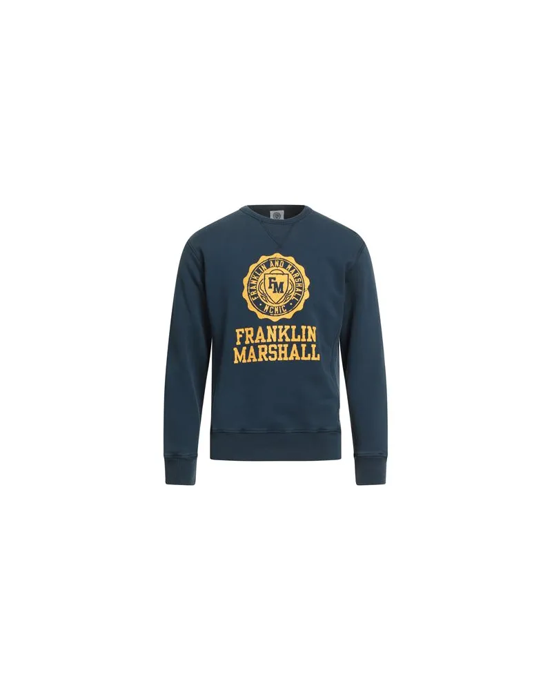 Franklin & Marshall TOPS - Sweatshirtsauf YOOX.COM Blau