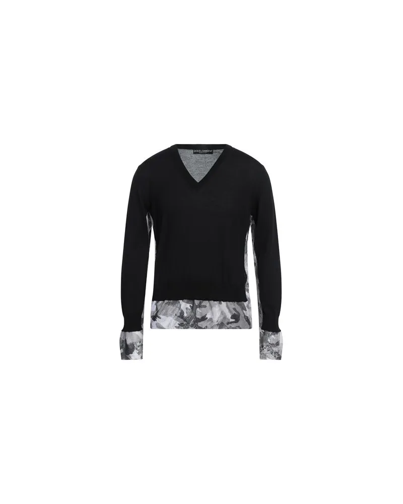 Dolce & Gabbana STRICKWAREN - Pulloverauf YOOX.COM Schwarz