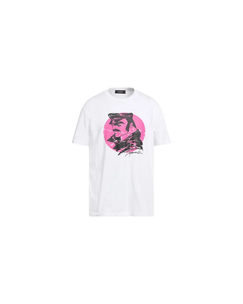 Dsquared2 TOPS - T-shirtsauf YOOX.COM Weiß