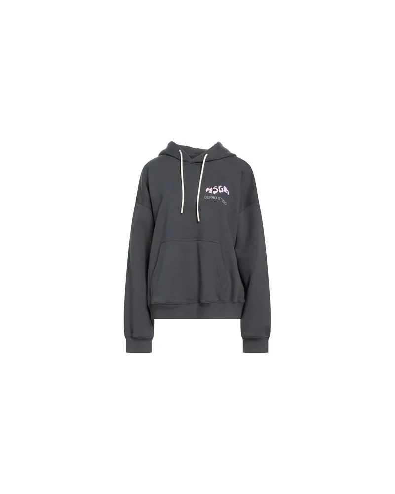 MSGM BURRO STUDIO X  - TOPS - Sweatshirtsauf YOOX.COM Stahlgrau