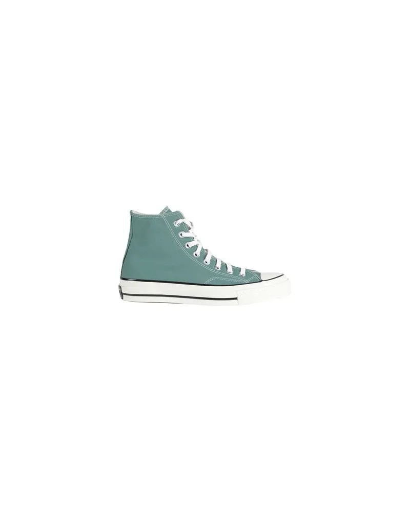 Converse CHUCK 70 HI ADMIRAL ELM/EGRET/BLACK  - CHUCK 70 HI ADMIRAL ELM/EGRET/BLACK - SCHUHE - Sneakersauf YOOX.COM Salbeigrün