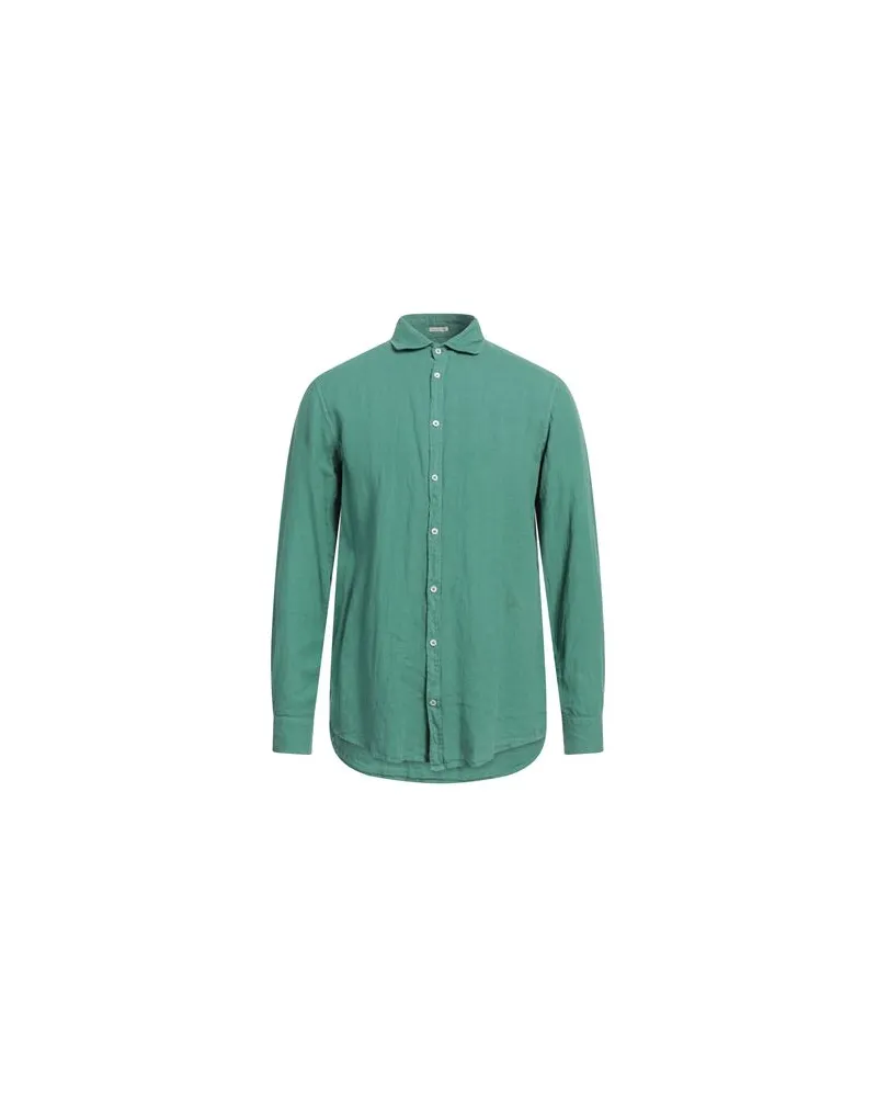 Massimo Alba CANARY   - TOPS - Hemdenauf YOOX.COM Grün