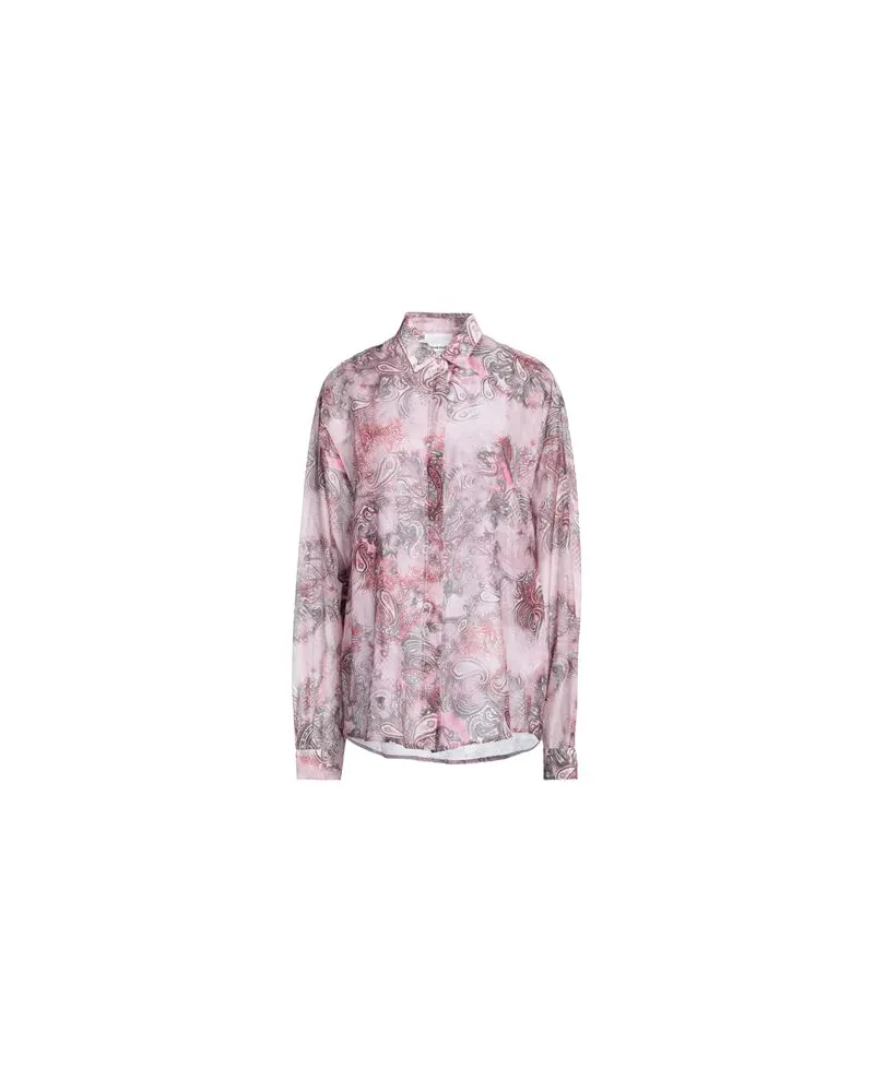 Black Coral TOPS - Hemdenauf YOOX.COM Rosa