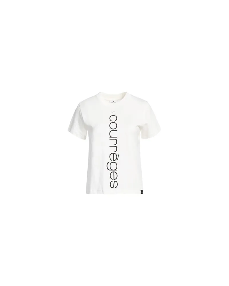 Courrèges TOPS - T-shirtsauf YOOX.COM Weiß