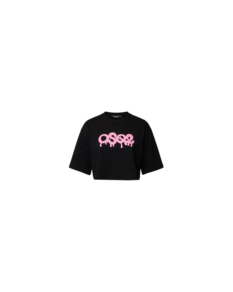 Dsquared2 TOPS - T-shirtsauf YOOX.COM Schwarz