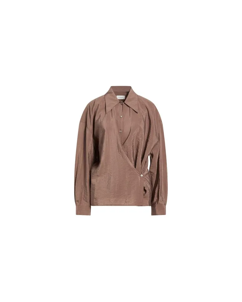 Christophe Lemaire TOPS - Hemdenauf YOOX.COM Hellbraun