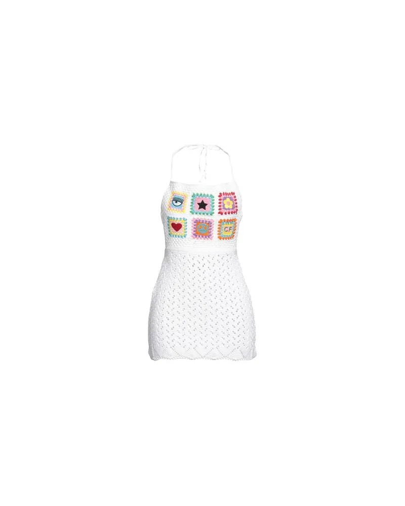 Chiara Ferragni KLEIDER - Mini-Kleiderauf YOOX.COM Weiß