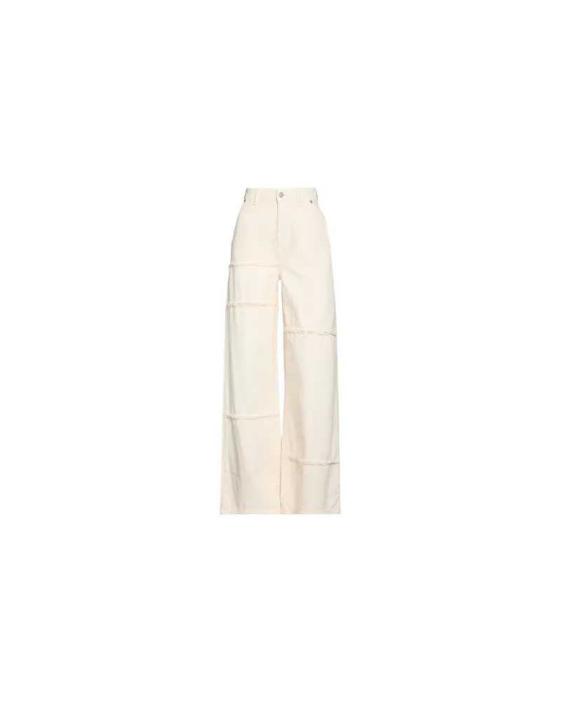 VICOLO HOSEN & RÖCKE - Jeanshosenauf YOOX.COM Beige