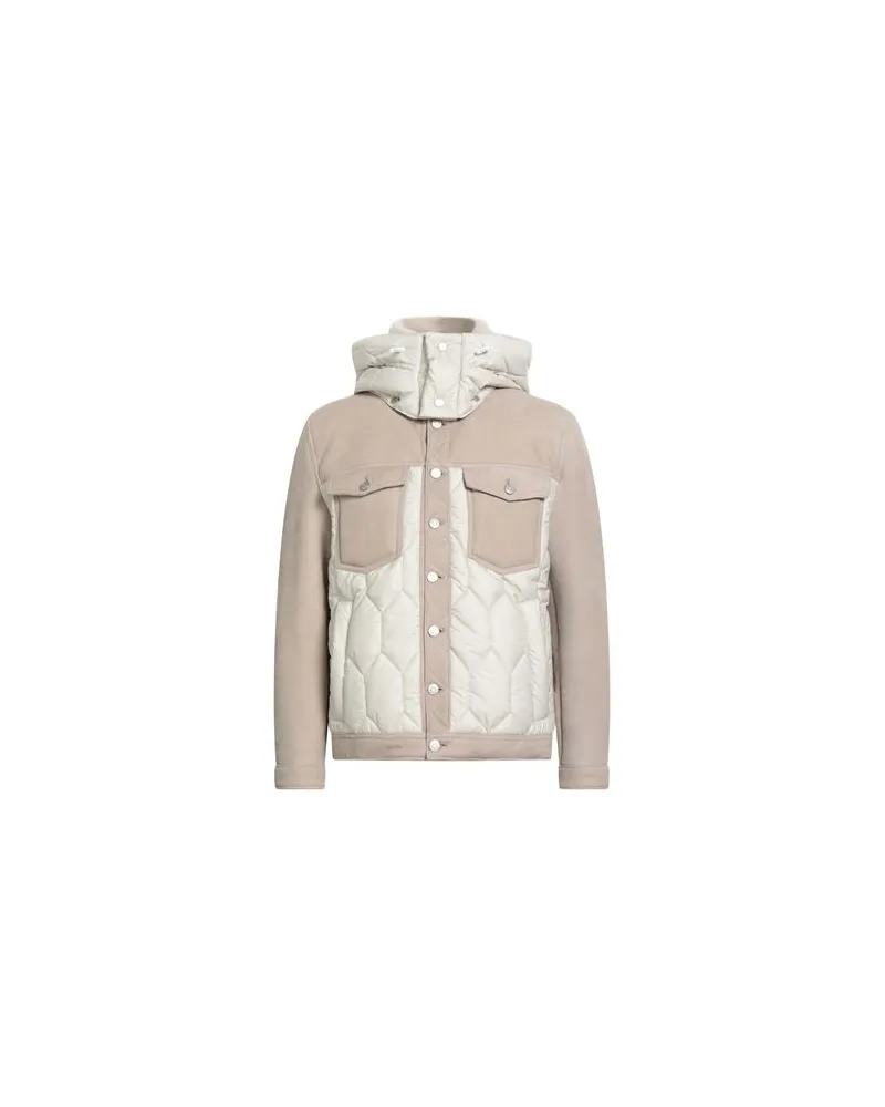DFOUR JACKEN & MÄNTEL - Shearling- & Kunstfellauf YOOX.COM Beige