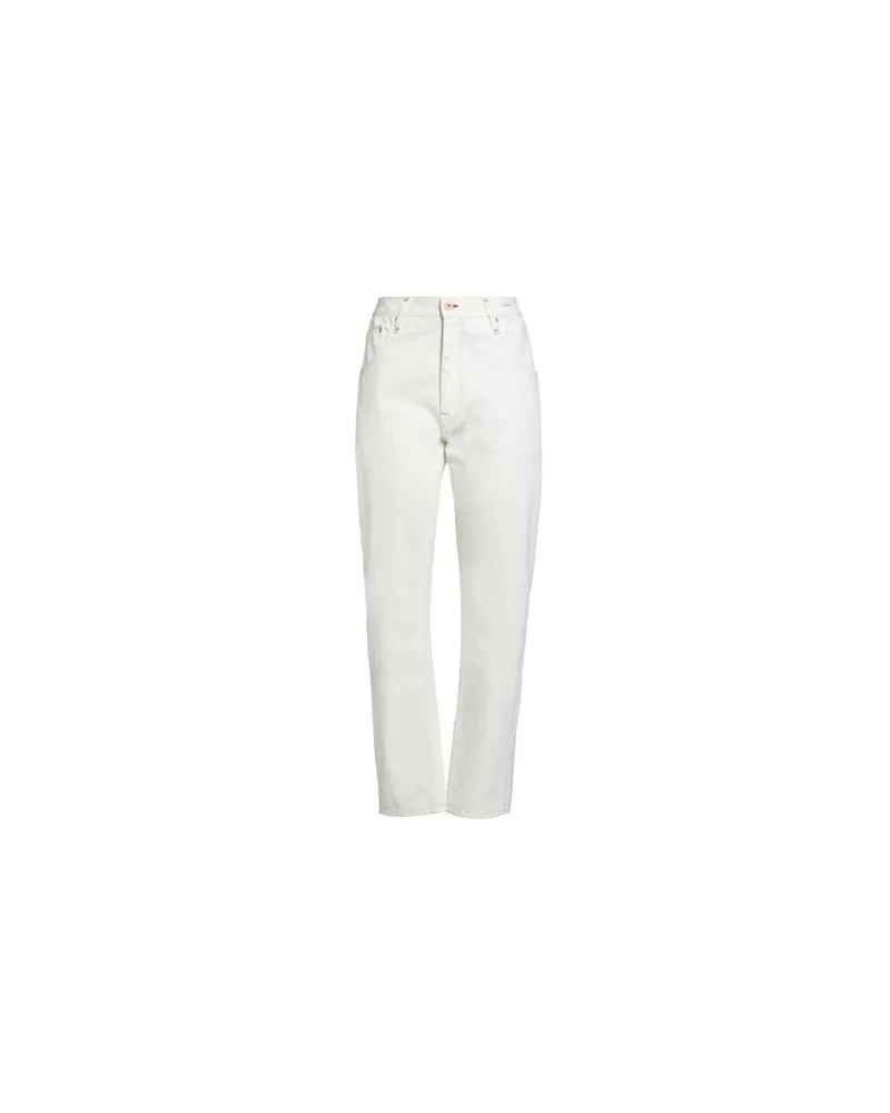 UNIFORM HOSEN & RÖCKE - Jeanshosenauf YOOX.COM Weiß