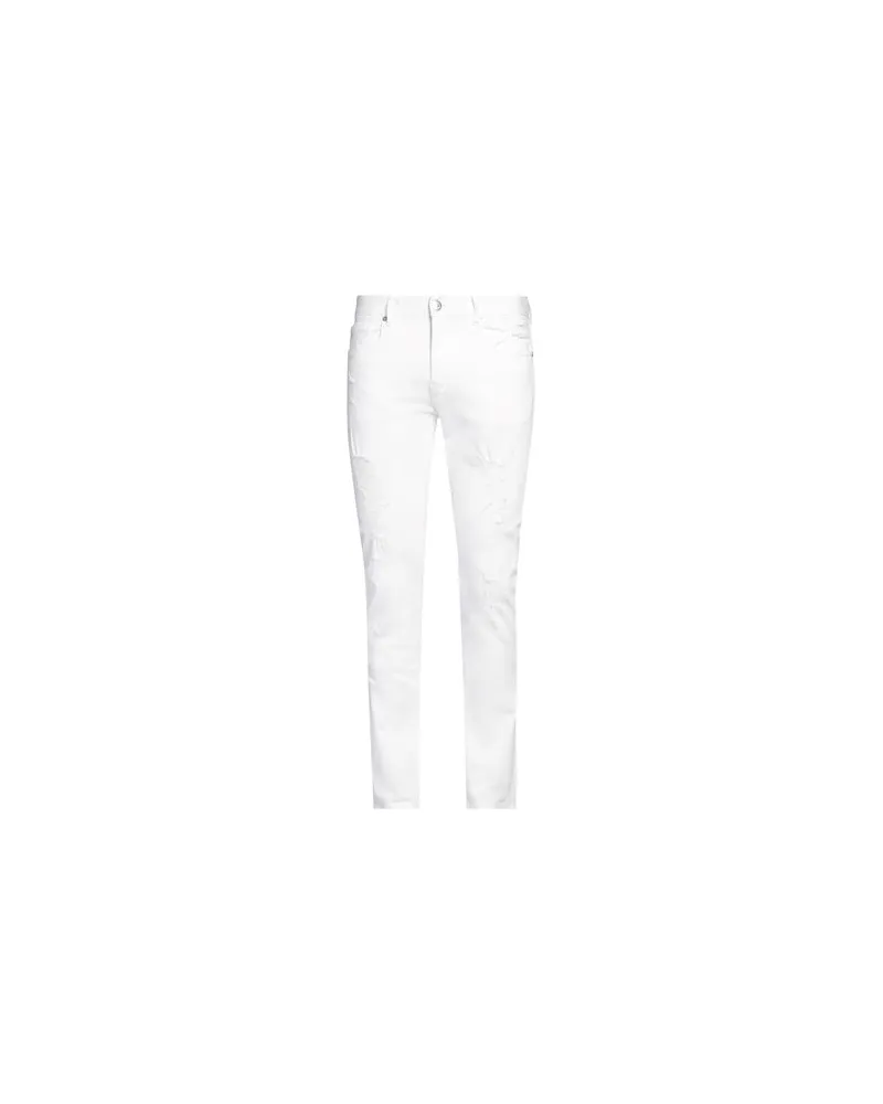 Armani Exchange HOSEN & RÖCKE - Jeanshosenauf YOOX.COM Weiß