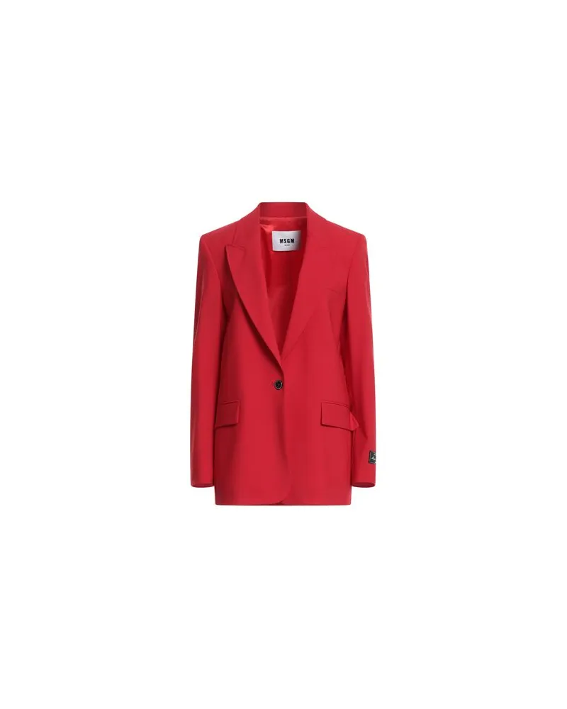 MSGM ANZÜGE und CO-ORDS - Blazersauf YOOX.COM Rot