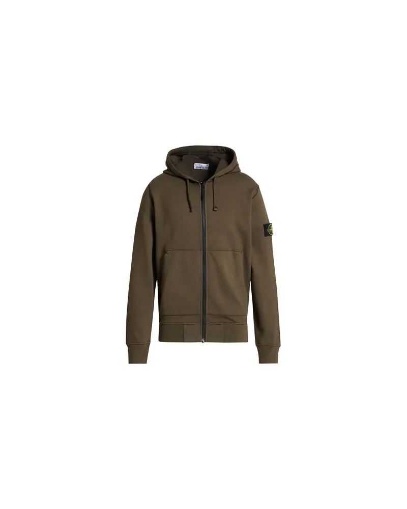 Stone Island TOPS - Sweatshirtsauf YOOX.COM Militärgrün