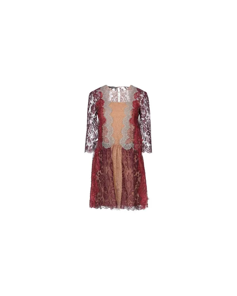 Alberta Ferretti KLEIDER - Mini-Kleiderauf YOOX.COM Bordeaux