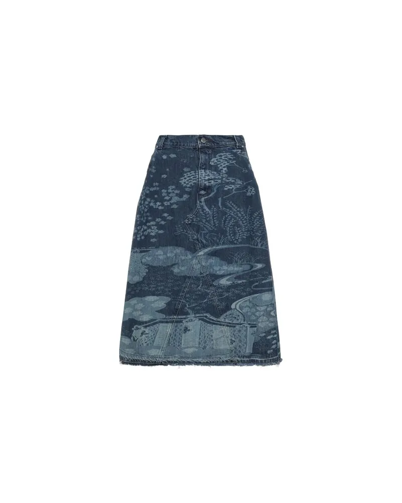 RED Valentino HOSEN & RÖCKE - Jeansröckeauf YOOX.COM Blau