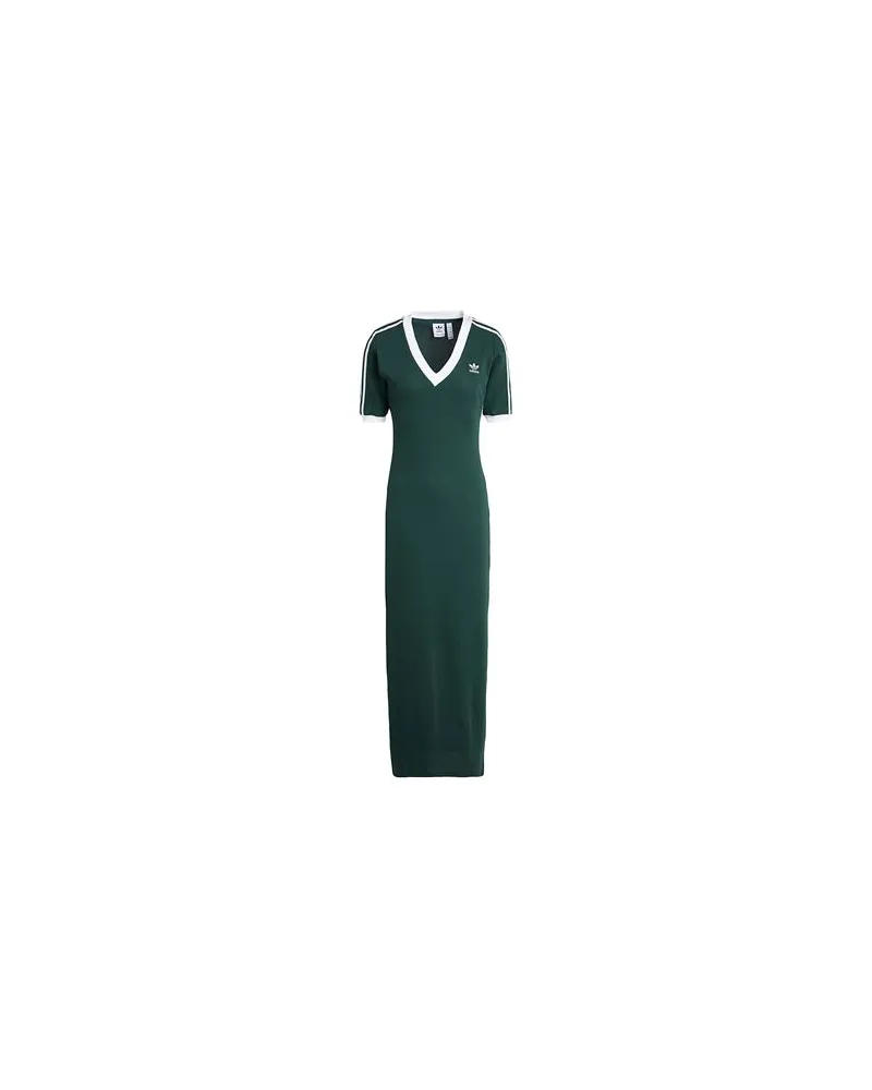 adidas KLEIDER - Maxi-Kleiderauf YOOX.COM Dunkelgrün