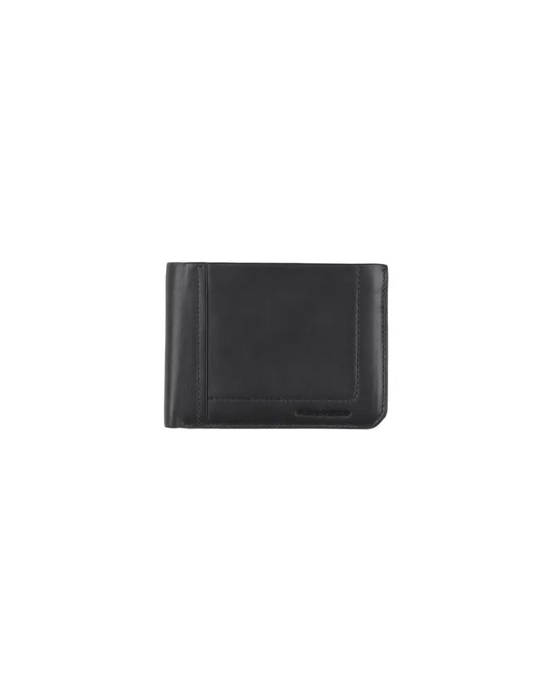 Piquadro Kleinlederwaren - Brieftaschenauf YOOX.COM Schwarz