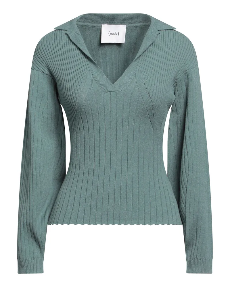 NUDE Pullover Taubenblau