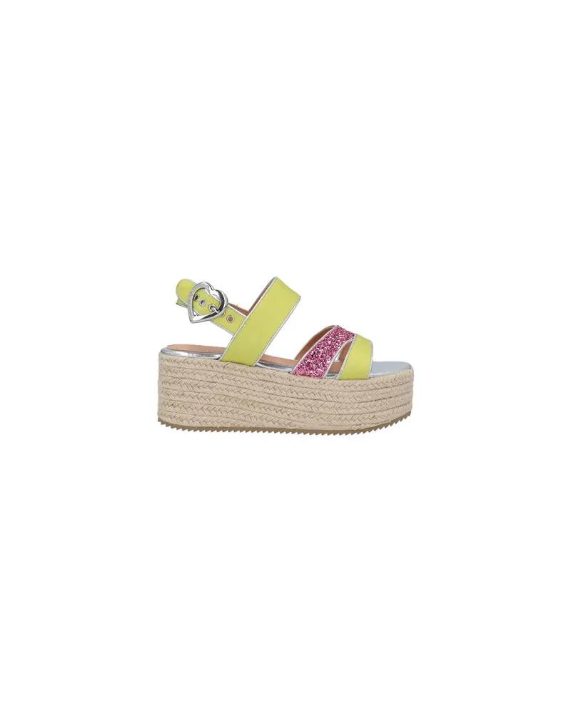 Moschino SCHUHE - Espadrillesauf YOOX.COM Gelb