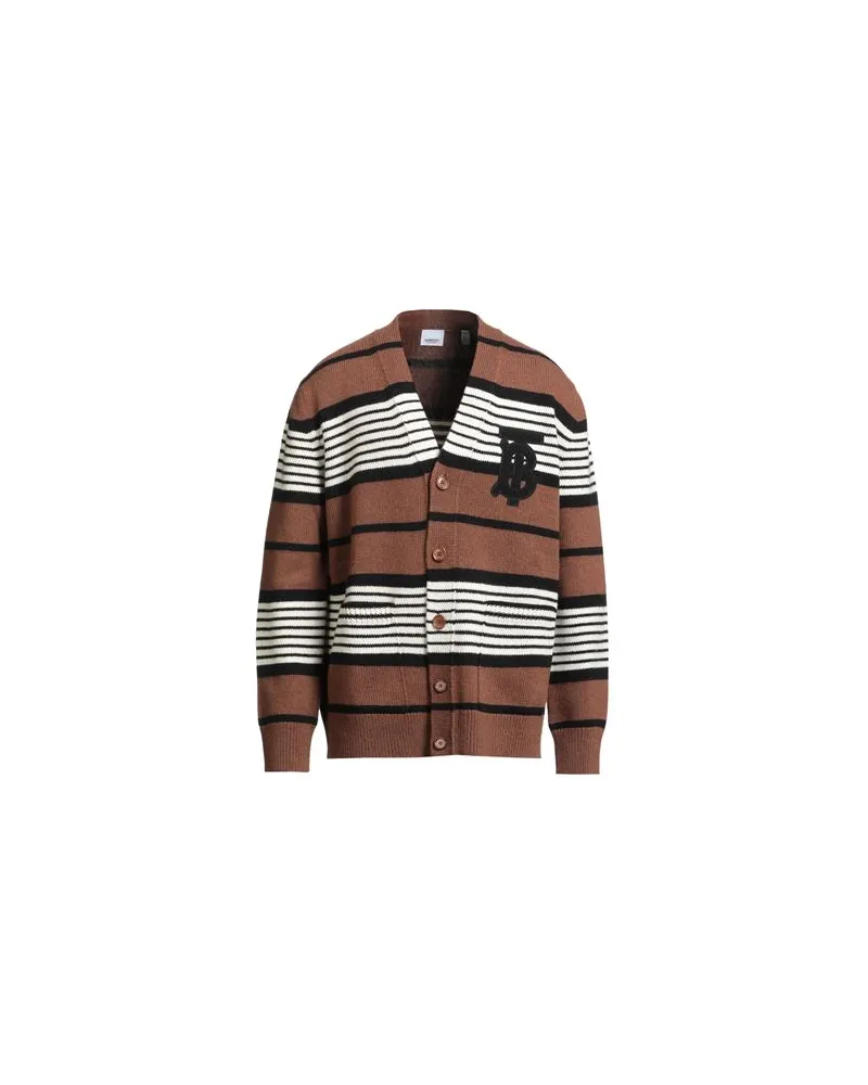 Burberry STRICKWAREN - Strickjackenauf YOOX.COM Braun