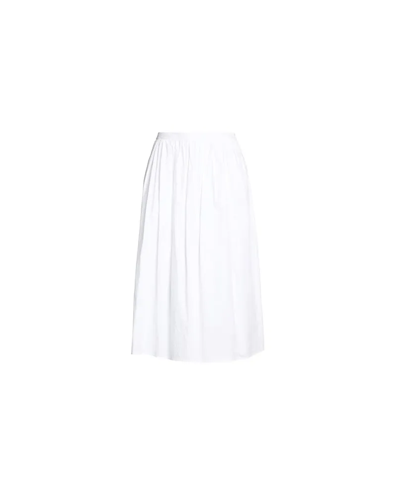 KONTATTO HOSEN & RÖCKE - Midi-Röckeauf YOOX.COM Weiß